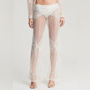 Retrofete Jocelyn Sequin Sheer Pants